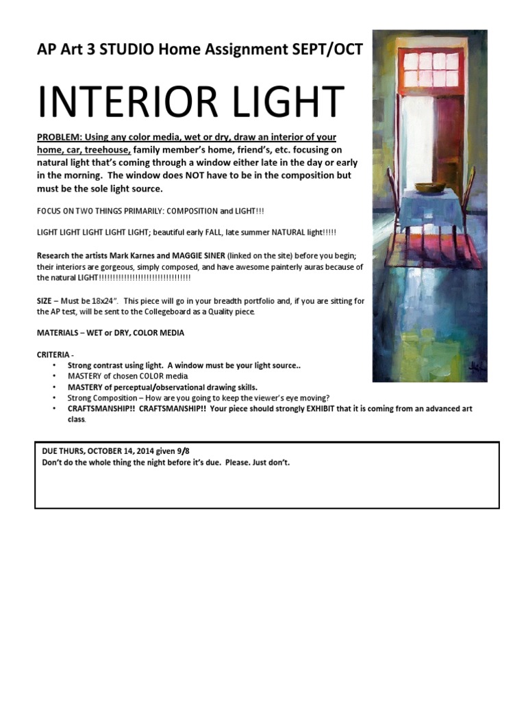 September Home Assignment | PDF
