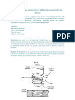 Compendio de Roscas Dibujo Mecanico