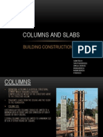 Building Construction Columns and Slabs Guide