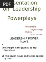 Download Presentation on Leadership by gagan SN28000484 doc pdf