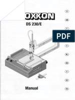 Proxxon DS230/E Manual