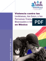 Informe LGBTTTI México