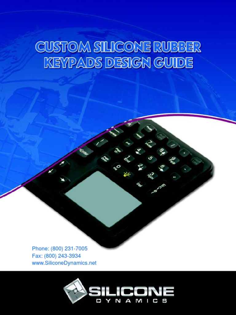 Silicone Keypad Design Guide | PDF | Silicone | Casting (Metalworking)
