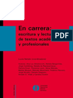 Natale 2012 en Carrera. Escritura y Lectura de Textos Academicos y Profesionales