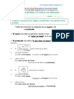 Ejercicios Sujeto y Predicado