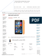 Microsoft Lumia 535 Price, Specifications, Features, Comparison