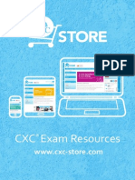 CXC Store Exam Resources 