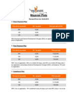 Mayavan Plots Price List