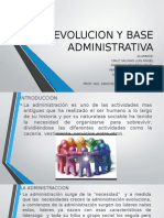 1.1 Evaluacion y Base Administrativa