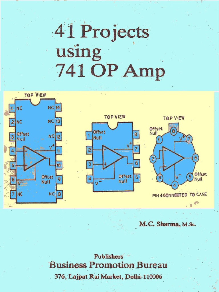 41 Projects Using IC 741 OP-AMP PDF | PDF
