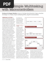 Simple Multitasking With Microcontrollers