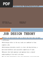 Download Job Design Theory by gagan SN28003507 doc pdf