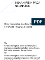03 Pemeriksaan Fisik Neonatus - Dr. Martono Tri Utomo