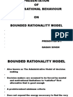 Bounded Rationality