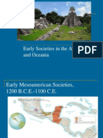 early societies in the americas and oceania