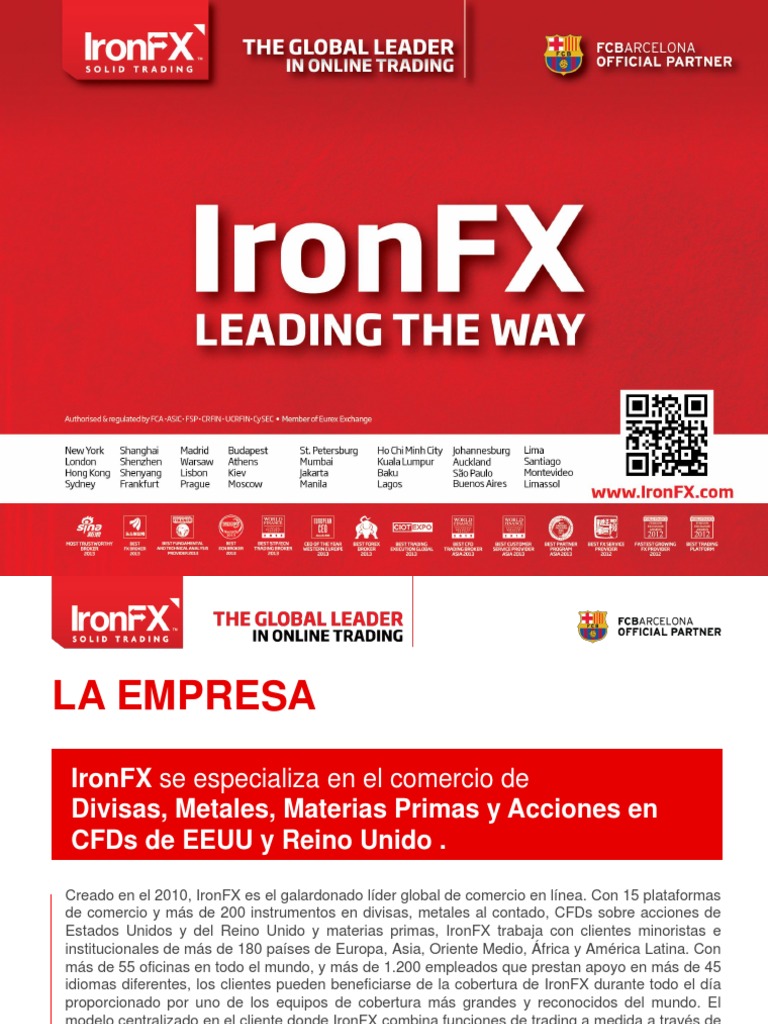 Comercio Global con IronFX | PDF | Mercado de divisas | Industrias de  servicio, image size:768x1024