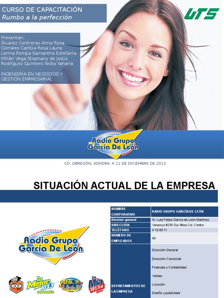 Capacitación en Radio Grupo García de León | PDF | Marketing | Diseño