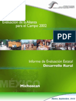 Informe de Evaluacon Estatal Michacan 2002