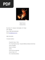 Raphael Tavares CV