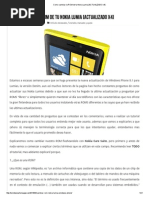 Download Como Cambiar La ROM de Tu Nokia Lumia ACTUALIZADO x4 by juanfgf SN280064471 doc pdf