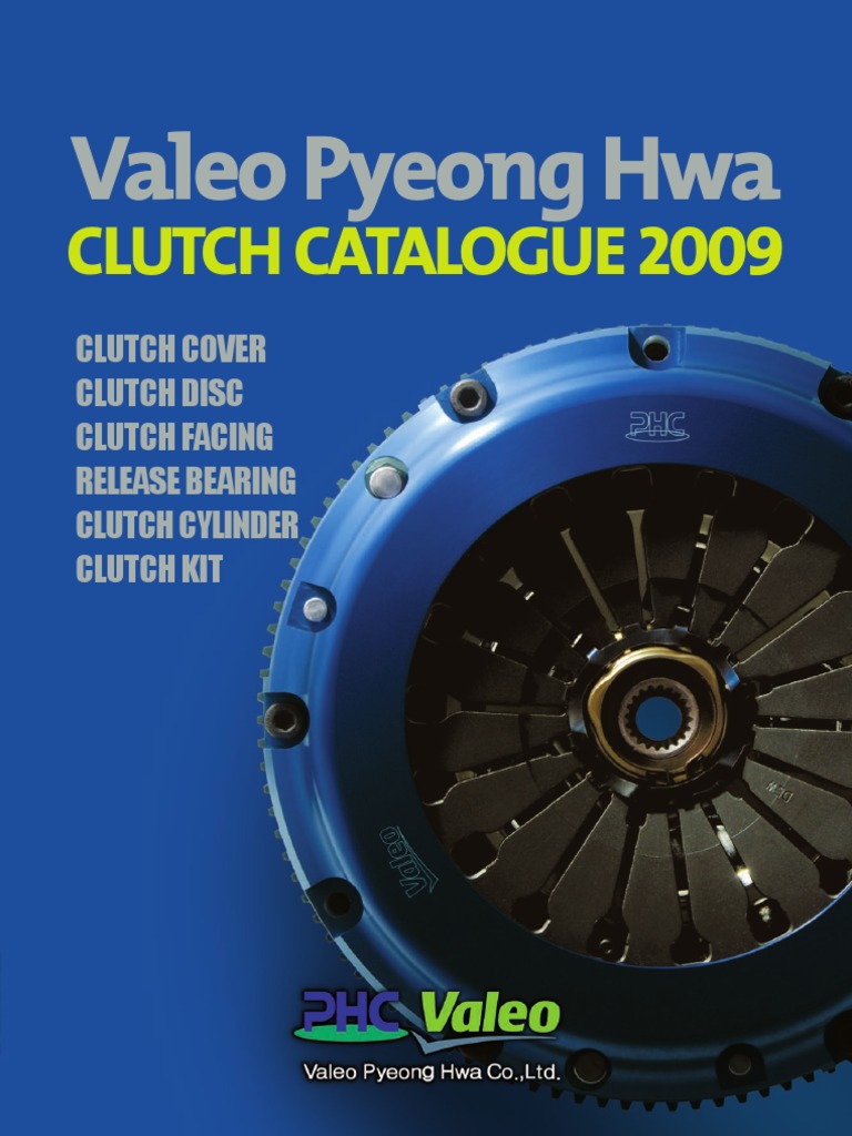 Valeo Clutch Catalogue 2009 | PDF | Clutch | General Motors