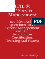 IT Service Management - 100 Secrets