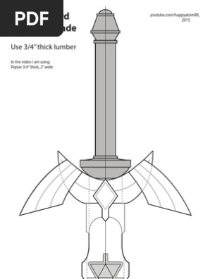 Master Sword All Sizes