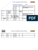 Unit G321: Foundation Portfolio in Media