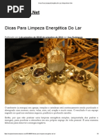Dicas Para Limpeza Energética Do Lar _ Mapa Astral