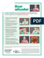 Nebulizer Hand Out Spanish