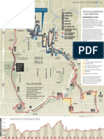 Sioux Falls Marathon/Half-Marathon route