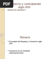 Comercio y Contrabando Siglo XVII - Exposicion