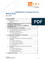 SESOC Higher Qualification & Improved Practice Working Group Revision Draft 01