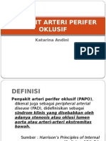 Penyakit Arteri Perifer Oklusif