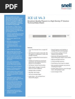 Snell ICE LE Tech Data Sheet