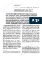 Phylogeny of Prosthecobacter, The Fusiform Caulobacters - Members of a Recently Discovered Division of the Bacteria