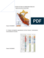 CORRELACIONES EN TODO EL TERRITORIO PERUANO y FÓSILES CARACTERISTICOS