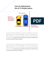 La mejor forma de estacionarse paralelamente en 5 simples pasos.doc