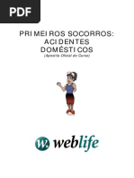 Apostila - Primeiros Socorros Acidentes Domesticos