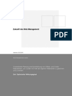 Future of Web Management Web Management Ralf Heller