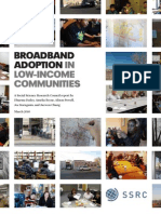 Broadband Adoption in Low-Income Communities