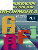 Administracion de La Funcion Informatica