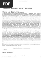 Hume e a Geometria « Φρόνησις