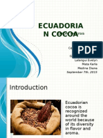Ecuadorian cocoa- Exports analysis (2000-20015)