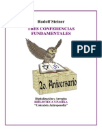 Tres Conferencias Fundamentales