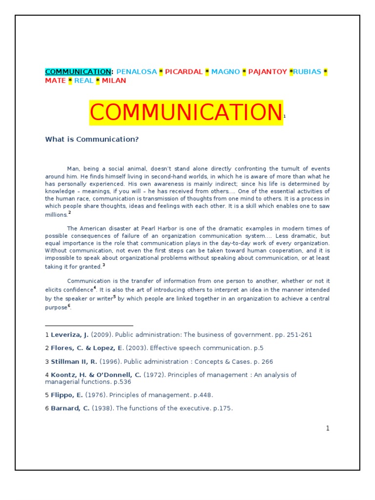Understanding Organizational Communication | PDF | Communication ...