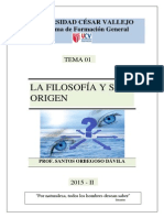 Origen de La Filosofia