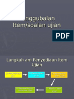 Penggubalan Item