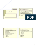 Microsoft Power Point - Incomplete Dominance