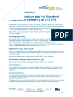 4 Allowable Leakage Rate For Standard Installations